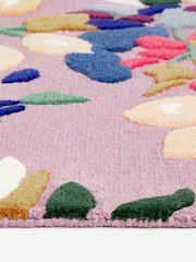 Multi Pink Bright Peggi Floral Rug - Image 3 of 4
