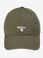 أخضر زيتوني - قبعة رياضية من القطن 100% تشكيلة Cascade من Barbour®‎ - صورة 1 من 5