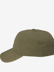 أخضر زيتوني - قبعة رياضية من القطن 100% تشكيلة Cascade من Barbour®‎ - صورة 3 من 5
