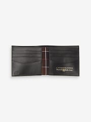 Barbour® Black Grain Leather Bifold Wallet - Image 2 of 4