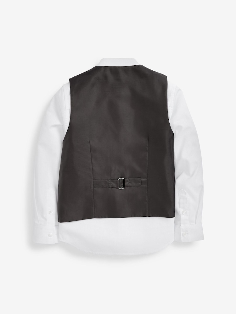 Gilet noir, Shirt & Character Tie Set - Gilet (12mths-16yrs) - Image 2 de 3