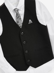 Gilet noir, Shirt & Character Tie Set - Gilet (12mths-16yrs) - Image 3 de 3