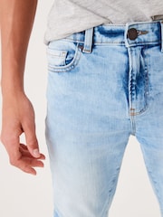Blue Bleach Skinny Fit Stretch Jeans (3-16yrs) - Image 3 of 9