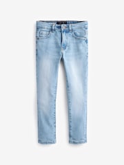 Blue Bleach Skinny Fit Stretch Jeans (3-16yrs) - Image 7 of 9