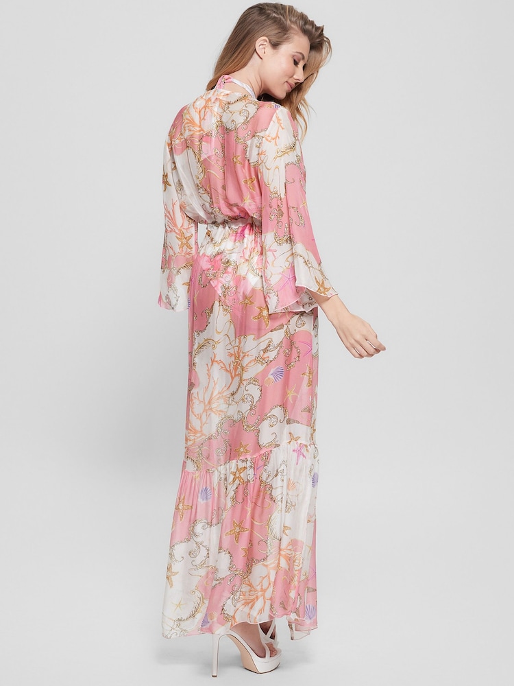 Guess Pink Long Kimono - Image 2 of 4