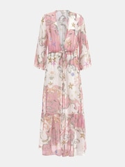 Guess Pink Long Kimono - Image 4 of 4