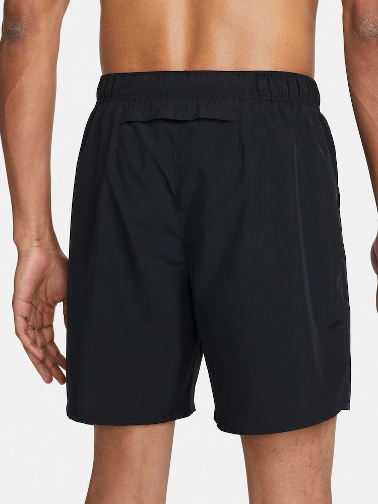 Nike Black 7 Inch Dri-FIT Challenger 9 inch Unlined Running Shorts - Image 3 of 15