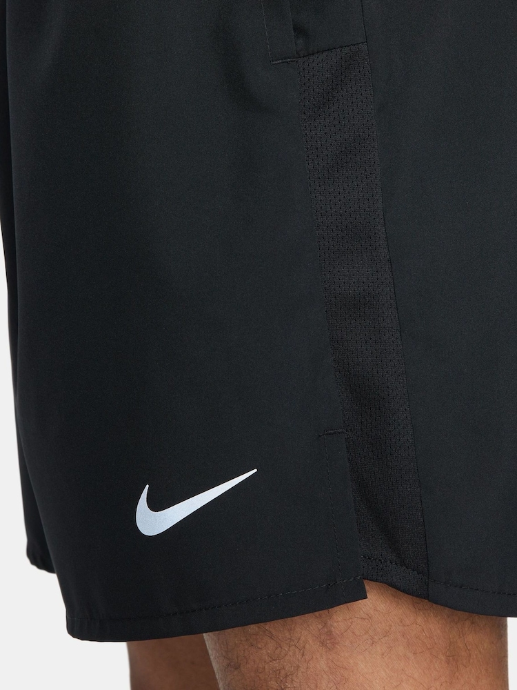 Nike Black 7 Inch Dri-FIT Challenger 9 inch Unlined Running Shorts - Image 6 of 15