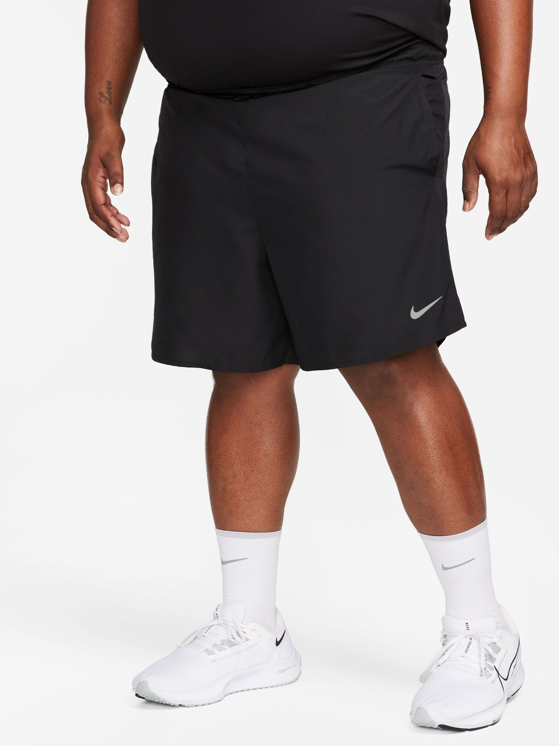 Buy Nike Black 7 Inch Dri FIT Challenger Unlined Running Shorts from the Next UK online shop