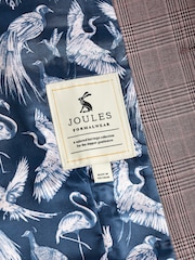Joules Pink Trimmed Check Suit Waistcoat - Image 7 of 9