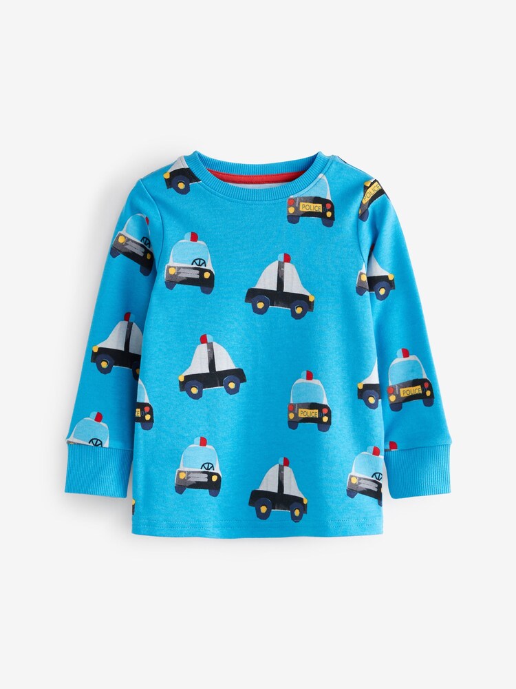 Red/Blue Emergency Vehicles Snuggle Pyjamas 3 Pack (9mths-10yrs) - Image 3 of 10
