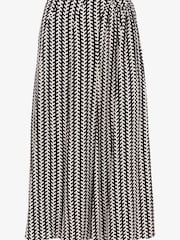 Mint Velvet Cream Hallie Print Midi Skirt - Image 5 of 6