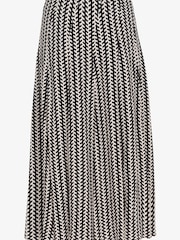 Mint Velvet Cream Hallie Print Midi Skirt - Image 6 of 6