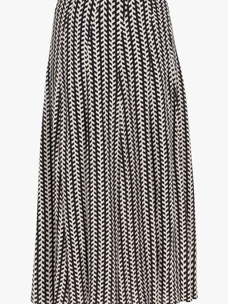 Mint Velvet Cream Hallie Print Midi Skirt - Image 6 of 6 Mint Velvet Cream Hallie Print Midi Skirt - Image 6 of 6