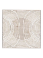 Gallery Home Beige In the Rhyme Framed Canvas - Image 1 of 3