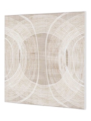 Gallery Home Beige In the Rhyme Framed Canvas - Image 3 of 3
