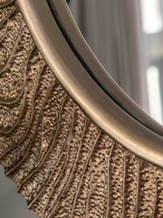 Gallery Home Gold Fahlia Round Mirror - Image 3 of 5
