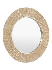 Gallery Home Gold Fahlia Round Mirror - Image 4 of 5