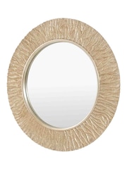 Gallery Home Gold Fahlia Round Mirror - Image 5 of 5