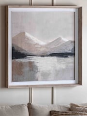 Gallery Home White Beyond the Veil Framed Canvas - Image 1 of 5
