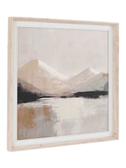 Gallery Home White Beyond the Veil Framed Canvas - Image 4 of 5