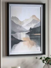 Gallery Home Grey Mountain Redemptions Framed Canvas - Image 1 of 5