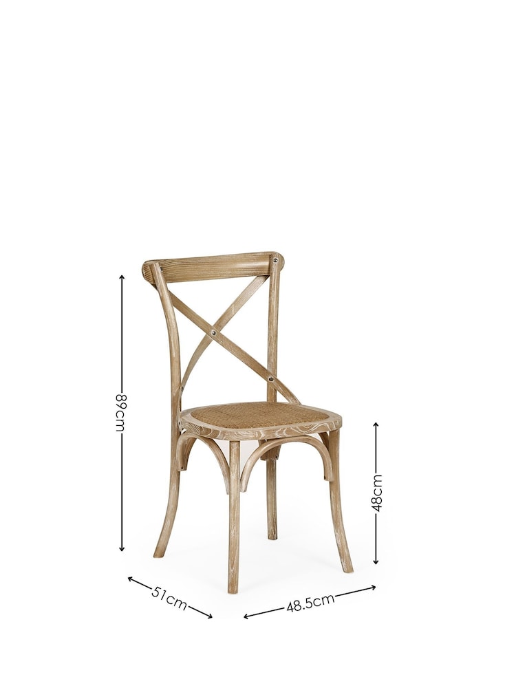 Julian Bowen Limed OakOatmeal Camille Round Dining Set with Satie Chairs - Image 11 of 11 Julian Bowen Limed OakOatmeal Camille Round Dining Set with Satie Chairs - Image 11 of 11