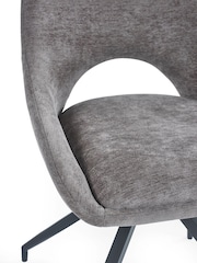 Julian Bowen White Marble/Grey Bradley Rectangular Dining Set with 4 Jonah Chairs - Image 9 of 9