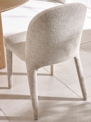 Julian Bowen Smoked Glass/Beige Callisto Glass Dining Set with 4 Holly Chairs - Image 9 of 9