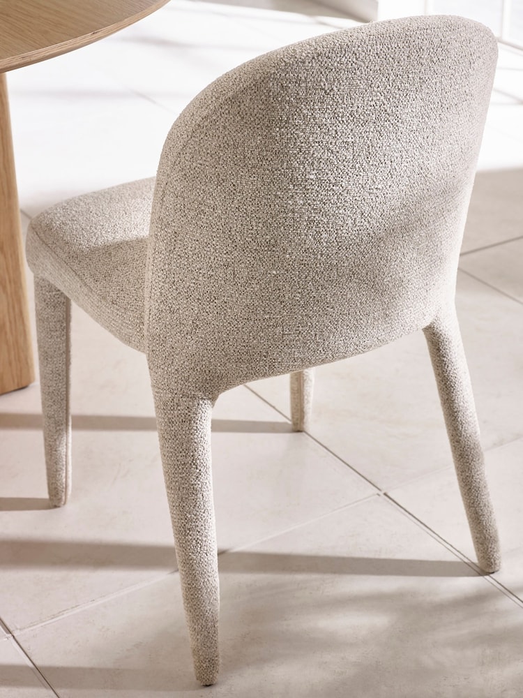 Julian Bowen Smoked Glass/Beige Callisto Glass Dining Set with 4 Holly Chairs - Image 9 of 9 Julian Bowen Smoked Glass/Beige Callisto Glass Dining Set with 4 Holly Chairs - Image 9 of 9