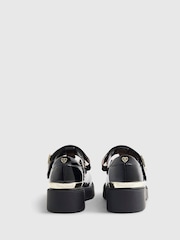 River Island Black Chunky Mary Jane School Shoes - Image 2 of 6