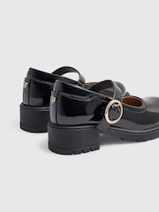River Island Black Back To School Heeled Mary Jane Shoes - Image 5 of 5