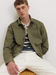 River Island Green Slim Fit Overshirt - Image 3 of 4