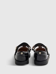 River Island Black Back To School Mary Jane Shoes - Image 3 of 5