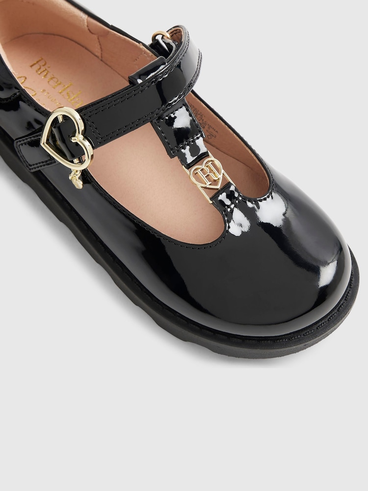 River Island Black Back To School Mary Jane Shoes - Image 5 of 5
