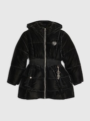 River Island Back To School Fur Velour Padded Coat - Slika 3 od 5