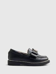 River Island мектепке оралу үшін садақ лоферлері - 5суретінің 1 суреті