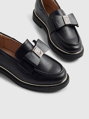 River Island мектепке оралу үшін садақ лоферлері - 5суретінің 4 суреті