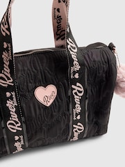 River Island Black Back To School Nylon Gym Bag - Image 6 of 6