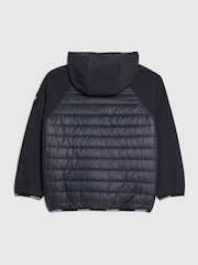 River Island Blue Lightweight Hooded Jacket - Image 2 of 4