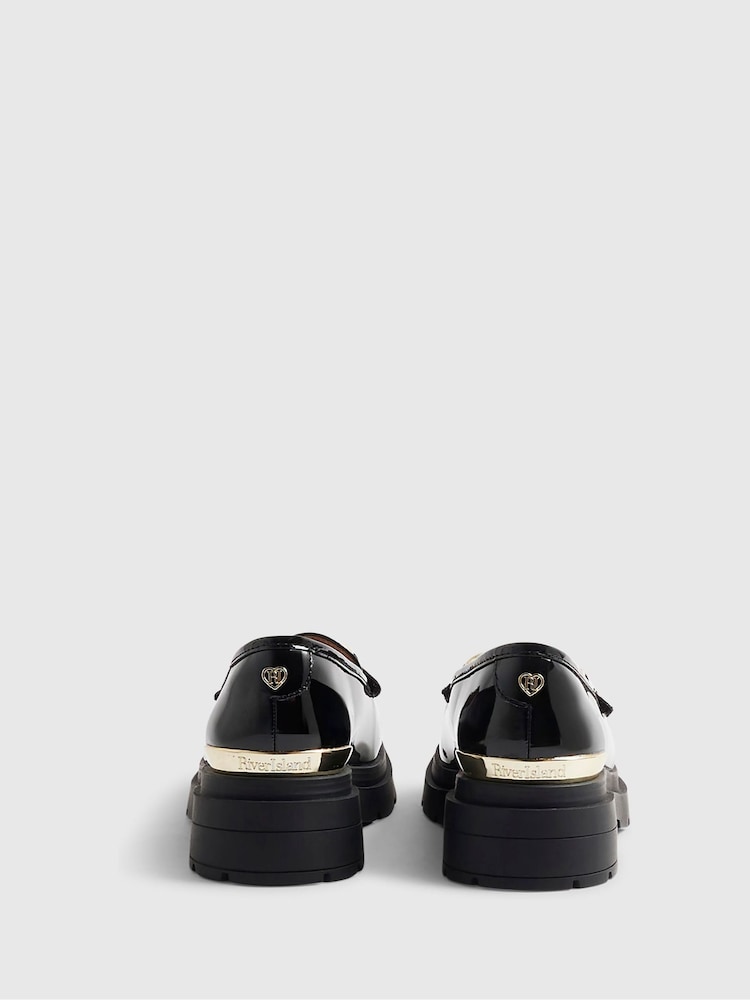 River Island Black Back To School Interchangeable Loafer - Image 2 of 6