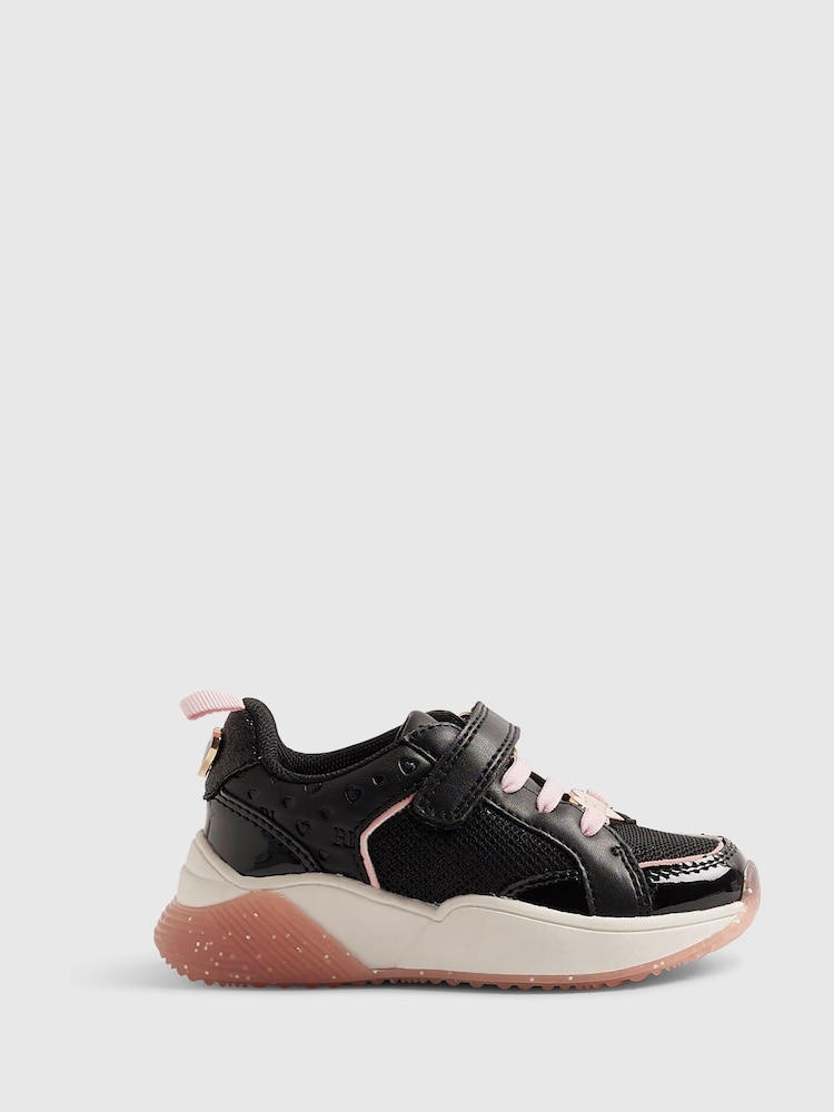 حذاء رياضي مدرسي برباط من River Island - صورة 1 من 5