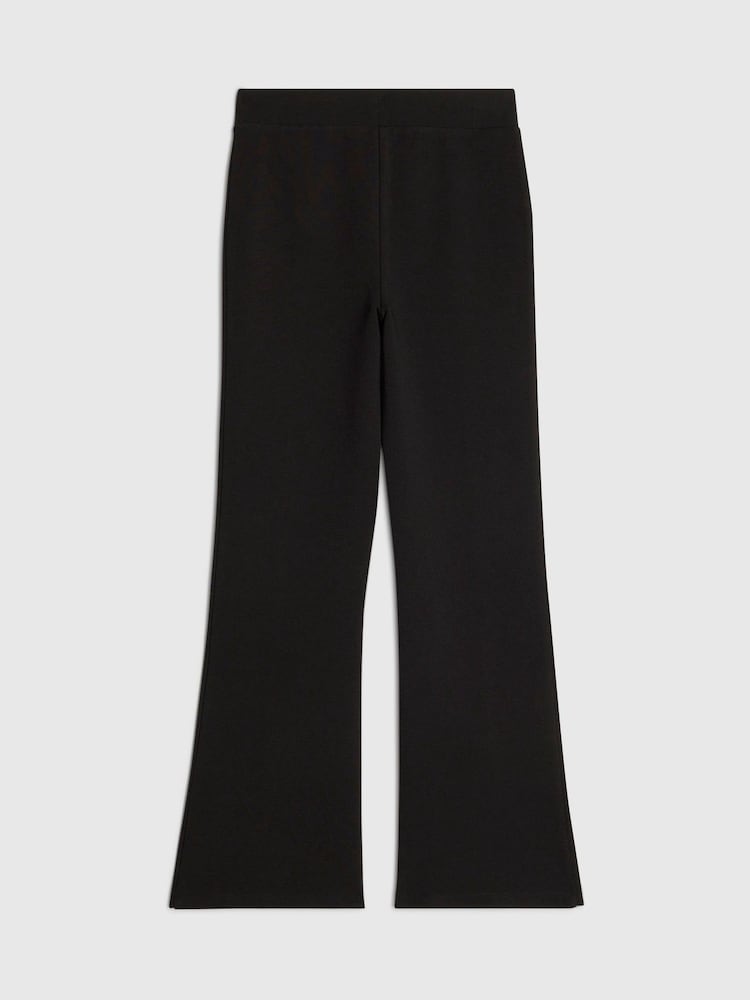 River Island Black Back To School Kickflare Leggings - Image 2 of 4
