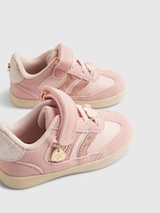 River Island Pink Snake Veltcro Trainers - Image 4 of 5