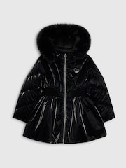 River Island Məktəbə Qayıtmaq üçün Yastıqlı Yağış palto - 4şəkildən 1 şəkil