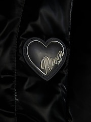 River Island Məktəbə Qayıtmaq üçün Yastıqlı Yağış palto - 4şəkildən 4 şəkil