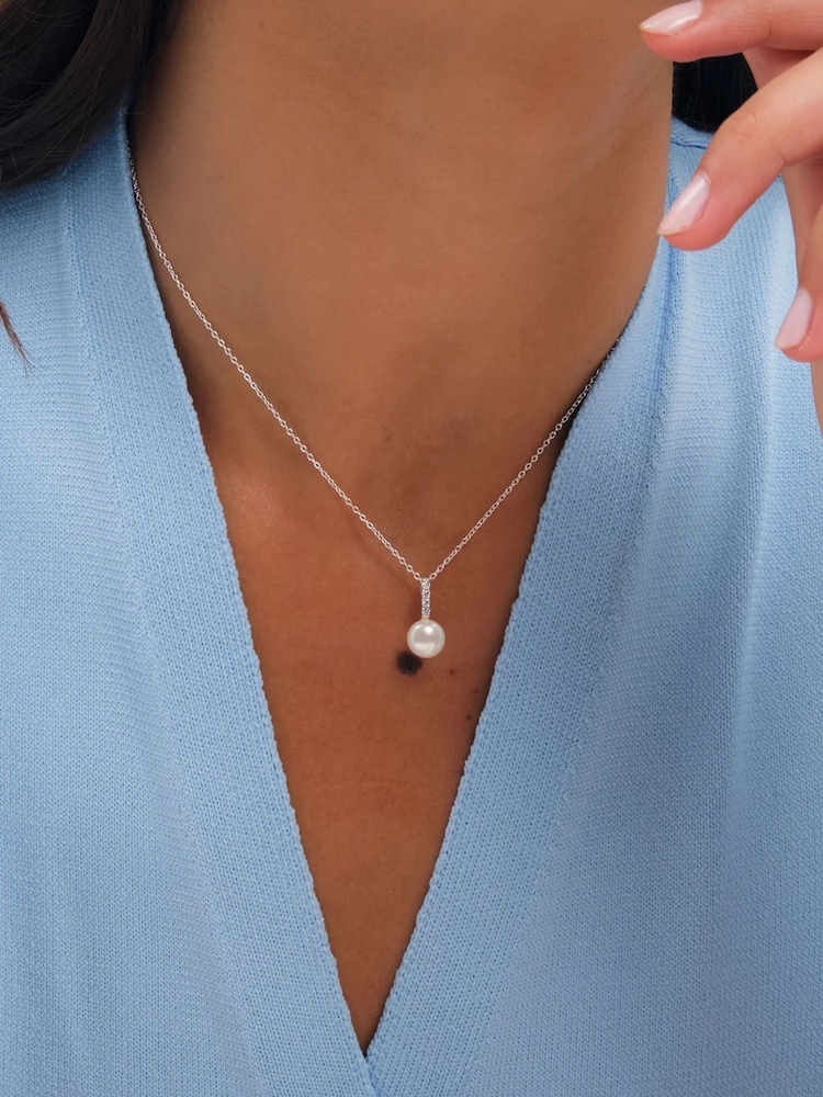 Simply Silver Safiranhengshalskjede - Gavepose - Bilde 2 av 4