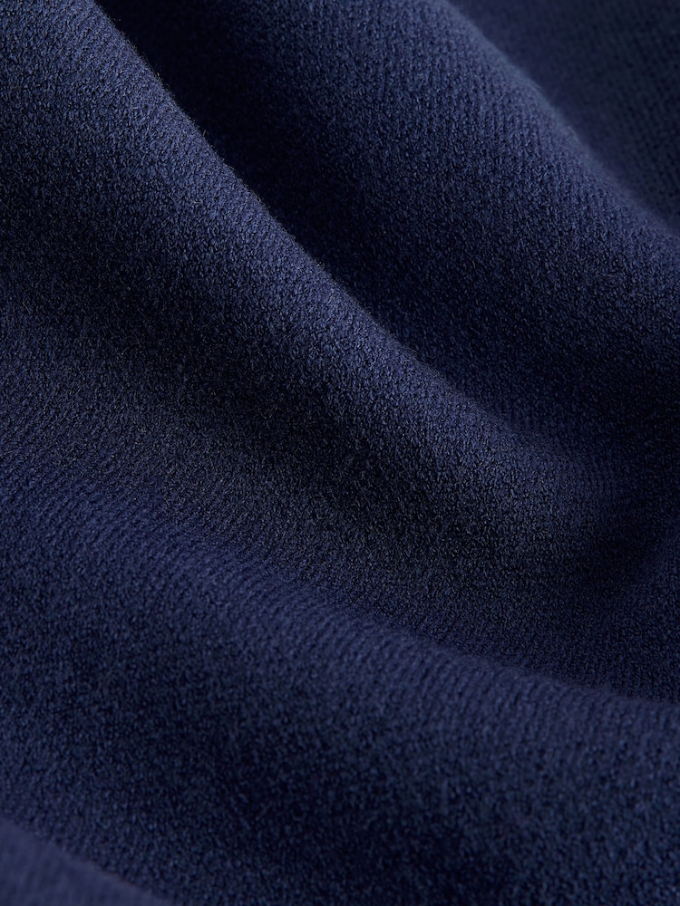 Navy - Friends Like These Pull Through Knitted Capri - Larawan 2 ng 3