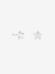 Simply Silver жылтыратылған жұлдызшалы сырғалар - 3суретінің 3 суреті