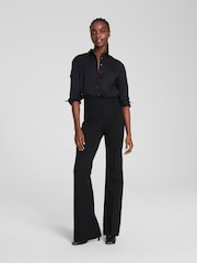SPANX Black Light Control Ponte Flare Trousers - Image 1 of 4